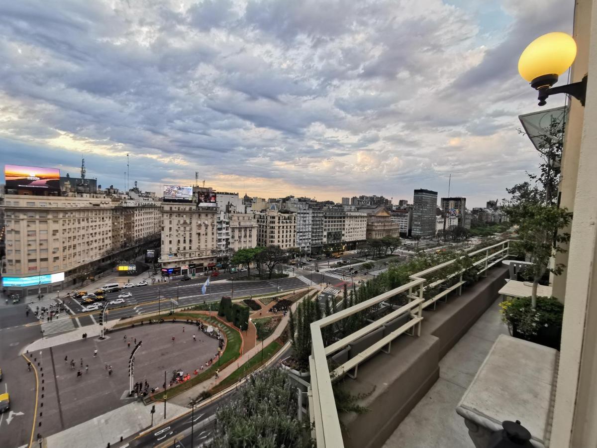 Penthouse Frente Al Obelisco Con Terraza Apartment Buenos Aires Ngoại thất bức ảnh